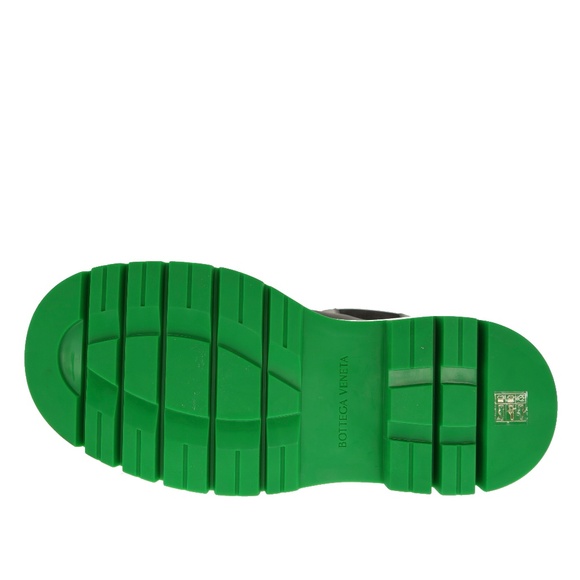 Bottega Veneta Men’s Tire Boots Military Calf Black Leather Size 11 US New - Picture 5 of 5